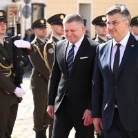 Robert Fico i Andrej Plenković