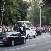 Papa Franjo u Sarajevu 2015.