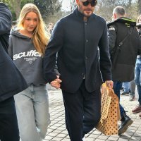 David Beckham i Harper Beckham