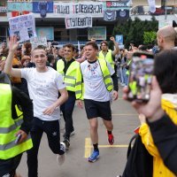 Srbijanski studenti-trkači krenuli prema Bruxellesu