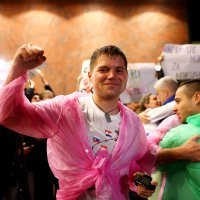 Doček srbijanskih studenata u Osijeku