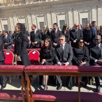 Zoran Milanović i Sanja Musić Milanović u Vatikanu