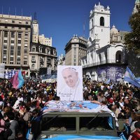 Argentina se oprostila od pape Franje