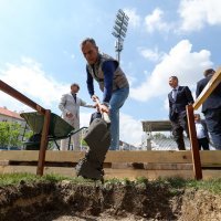 Otvorenje radova na stadionu u Kranjčevićevoj ulici