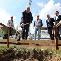 Otvorenje radova na stadionu u Kranjčevićevoj ulici