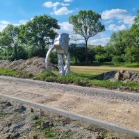 Radovi na biciklističkoj stazi na Savskom nasipu, 29. travnja 2025.