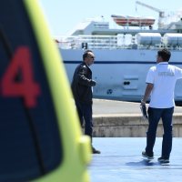 Sudar trajekta i jedrilice