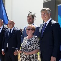 Andrej Plenković u Sisku