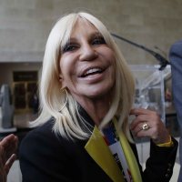 Donatella Versace, 2018.