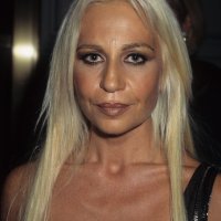 Donatella Versace, 1996.