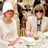 Pamela Anderson i Anna Wintour