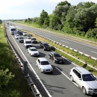 Gužva na autocesti A3 zbog prometne nesreće