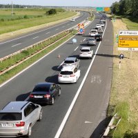 Gužva na autocesti A3 zbog prometne nesreće