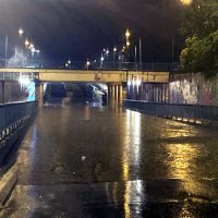 Poplavljen podvožnjak u Slavonskom Brodu