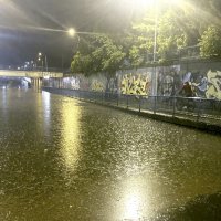 Poplavljen podvožnjak u Slavonskom Brodu