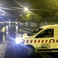 Poplavljen podvožnjak u Slavonskom Brodu