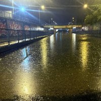 Poplavljen podvožnjak u Slavonskom Brodu