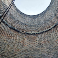 Dimnjak toplane iznutra