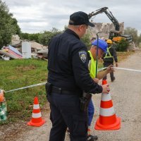 Rušenje bespravne gradnje u općini Ližnjan