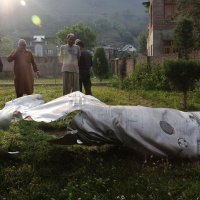 Ostaci srušene indijske letjelice