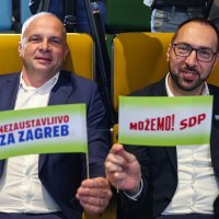Predstavljanje izbornog programa koalicije stranaka Možemo! i SDP za lokalne izbore