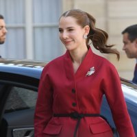 Brigitte Macron i Lavinia Valbonesi