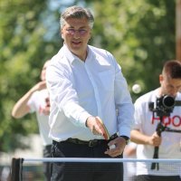 Andrej Plenković na Deflimpijskom danu