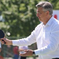 Andrej Plenković na Deflimpijskom danu