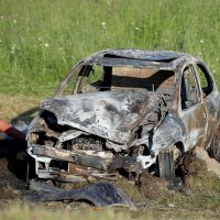 Zapaljeni automobili u Odranskom Obrežu