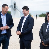 Andrej Plenković u obilasku Sunčane elektrane Korlat