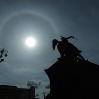 Na nebu iznad Zagreba snimljen halo efekt