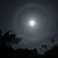 Na nebu iznad Zagreba snimljen halo efekt
