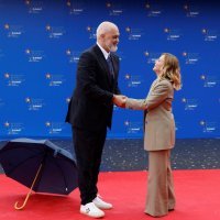Edi Rama i Georgia Meloni
