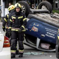 Prometna nesreća u centru Zagreba