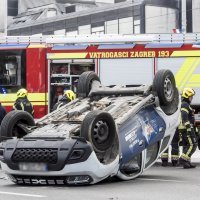 Prometna nesreća u centru Zagreba