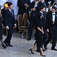 J. D. Vance i Usha Vance, Marco Rubio sa suprugom