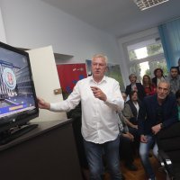 Doček izbornih rezultata u stožeru SDP-a u Splitu