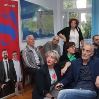 Doček izbornih rezultata u stožeru SDP-a u Splitu