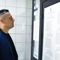 Domagoj Orlić glasovao na lokalnim izborima u Sisku