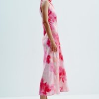 Zara: Cvjetna haljina tie-dye uzorka