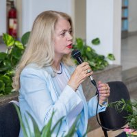 Vjekoslava Huljić u osnovnoj školi Ostrog