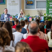 Vjekoslava Huljić u osnovnoj školi Ostrog