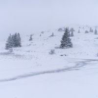 Snijeg pao u Nacionalnom parku Sjeverni Velebit