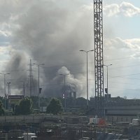 Požar kod bolnice u Blatu