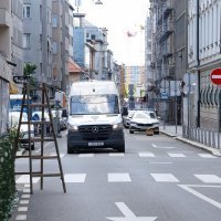 Policija dovodi kombijem osumnjičene u akciji Karbon na Županijski sud