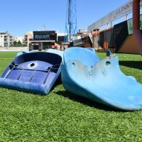 Šibenik: Stadion Šubićevac dan poslije utakmice HNK Šibenik - HNK Hajduk