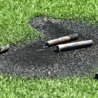 Šibenik: Stadion Šubićevac dan poslije utakmice HNK Šibenik - HNK Hajduk