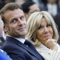 Emmanuel Macron i Brigitte Macron