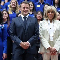 Emmanuel Macron i Brigitte Macron
