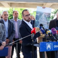 Tomašević na obilsku radova na Sarajevskoj cesti